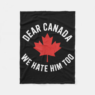 Cobertor De Velo Querido Canadá, Nós O Odiamos Também