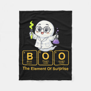 Cobertor De Velo Química Boo O Elemento Surpresa Químico Fofo