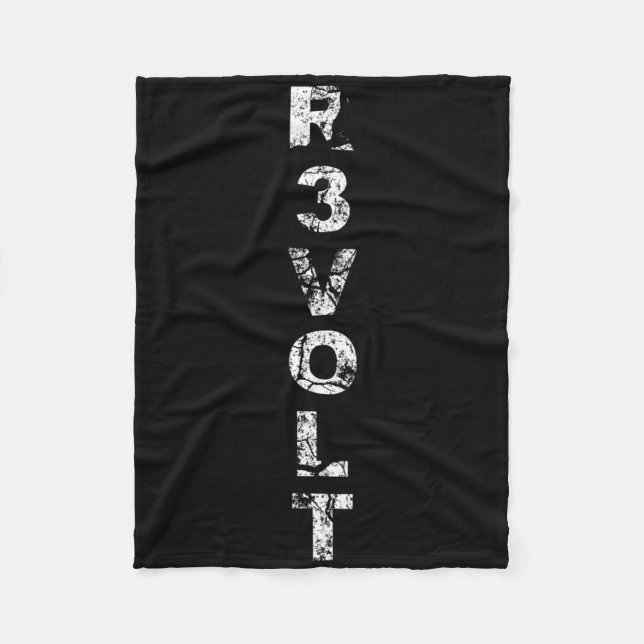 Cobertor De Velo R3volt - Resistir - Rantiwork  (Frente)