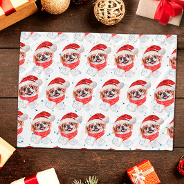 Cobertor De Velo Raça de Cachorro Chin Japonês Estrelas de Natal