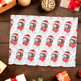 Cobertor De Velo Raça de Cachorro Newfypoo Estrelas de Natal