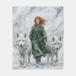 Cobertor De Velo Radiant Peace Dove Lantern Imbolc Snowdrops Art