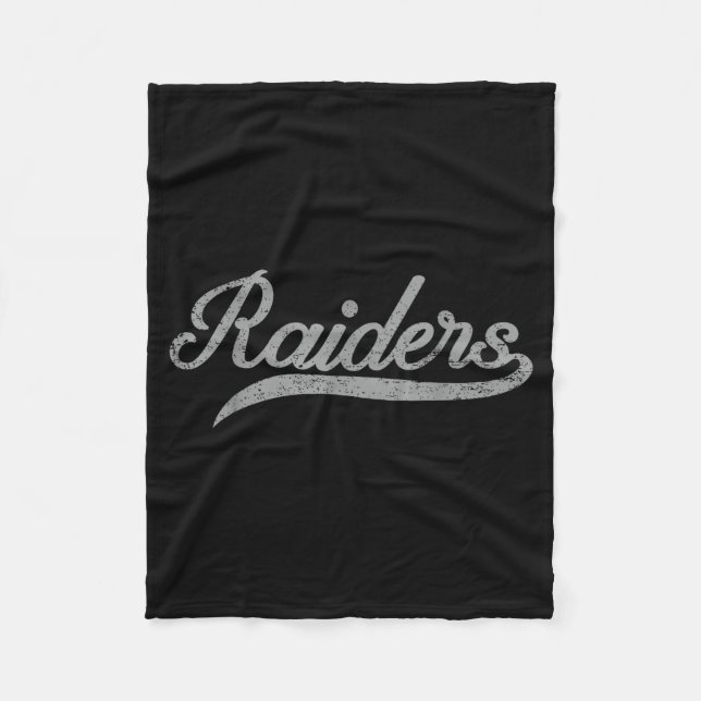 Cobertor De Velo Raiders Name Usa Flag Gift Men Women Boy Girl  (Frente)