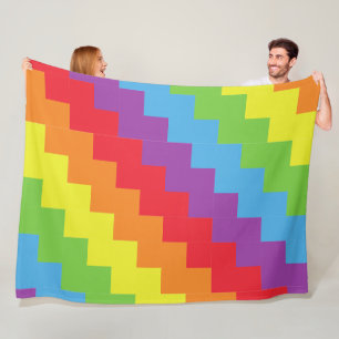 Cobertor De Velo Rainbow 60x80 Fleece Blanket