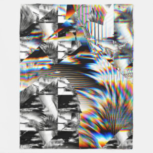 Cobertor De Velo Rainbow Assault Fleece Blanket