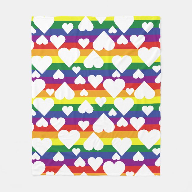 Cobertor De Velo Rainbow Blanket (Frente)