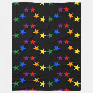 Cobertor De Velo RAINBOW FLAG STARS II + suas ideias