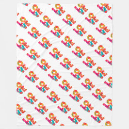 Cobertor De Velo Rainbow Love