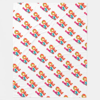 Cobertor De Velo Rainbow Love