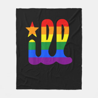 Cobertor De Velo Rainbow Pride Love ill Filadélfia Philadelphia Gay