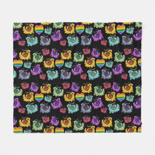 Cobertor De Velo Rainbow Snails