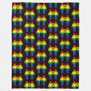 Cobertor De Velo Rainbow Women