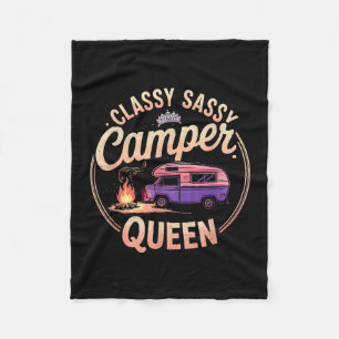 Cobertor De Velo Rainha da Caravana Vintage Sassy RV Amigas de Acam