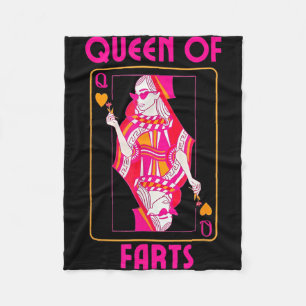 Cobertor De Velo Rainha De Fartas Envergonhando Humor Adulto Piada