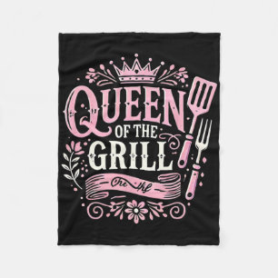 Cobertor De Velo Rainha Do Churrasco Defumado Byrbecue Carne Bbq