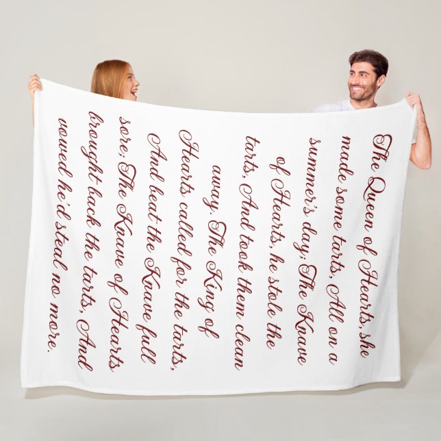 Cobertor De Velo rainha do poema do coração (In Situ)