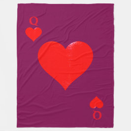 COBERTOR DE VELO RAINHA DOS CORAÇÕES