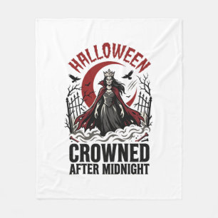 Cobertor De Velo Rainha Morta-Viva do Halloween Meia-Noite em Ascen