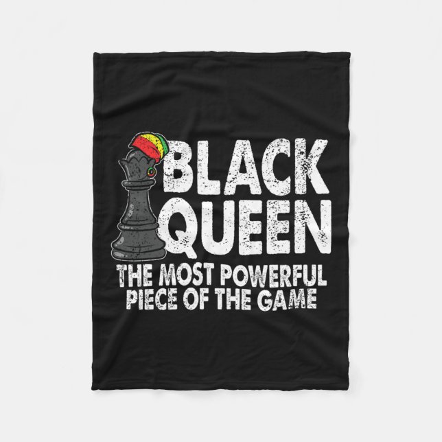 Cobertor De Velo Rainha Negra A Mais Poderosa História Negra (Frente)