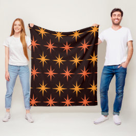Cobertor De Velo Rajadas de laranja e âmbar no estilo moderno de me