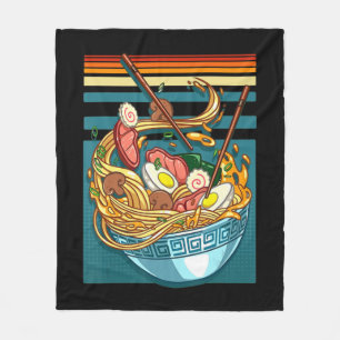 Cobertor De Velo Ramen Style Vintage Anime Comida Japonês Dons Girl