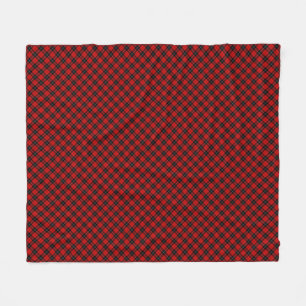 Cobertor De Velo Ramsay tartan red xadrez