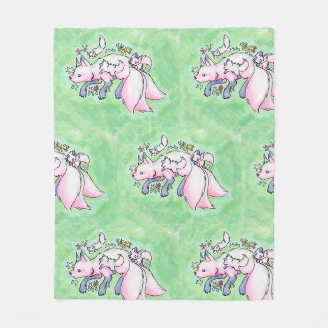 Cobertor De Velo Raposa (Frente)