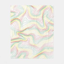 Cobertor De Velo Rasta Waves