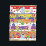 Cobertor De Velo Rato e Amigos Hanukkah Fleece Blanket<br><div class="desc">Personalize "Mouse and Friends" Fleece Blanket/Pequena cor de fundo pode ser alterada. O design também pode ser adicionado aos tamanhos de cobertor, médio e grande. Tamanho: Flórida em Aberto, 30"x40" É duro se abraçar sozinho. Mas com esses cobertores de velo confortáveis e completamente personalizáveis, você não precisará mais. Personalize todo...</div>