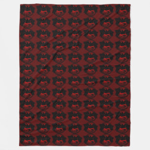 Cobertor De Velo Raven Blanket Nativo Spirit Animal Fleece Blanket