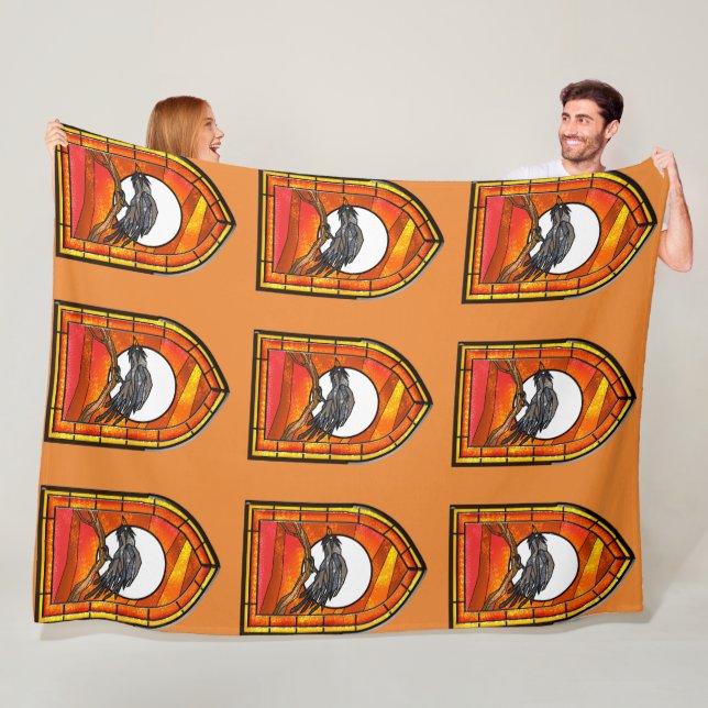 Cobertor De Velo Raven de vidro retido (In Situ)