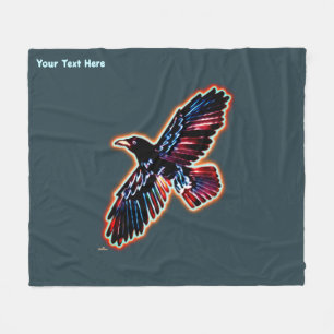 Cobertor De Velo Raven Iridescente