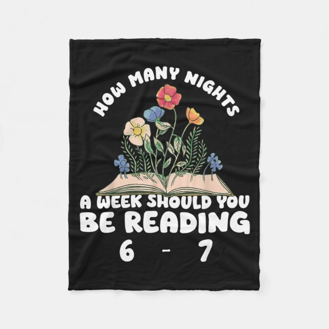 Cobertor De Velo Reading 67 Meme Englieacher Funny 67 Book Lover Hu (Frente)