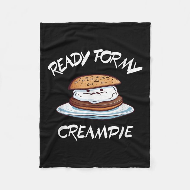 Cobertor De Velo Ready For My Creame Funny  (Frente)