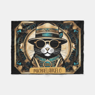 Cobertor De Velo Real Kool Katz Fleece Blanket