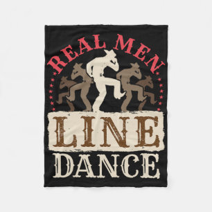 Cobertor De Velo Real Men Line Dance Shirt Country Western Dancing