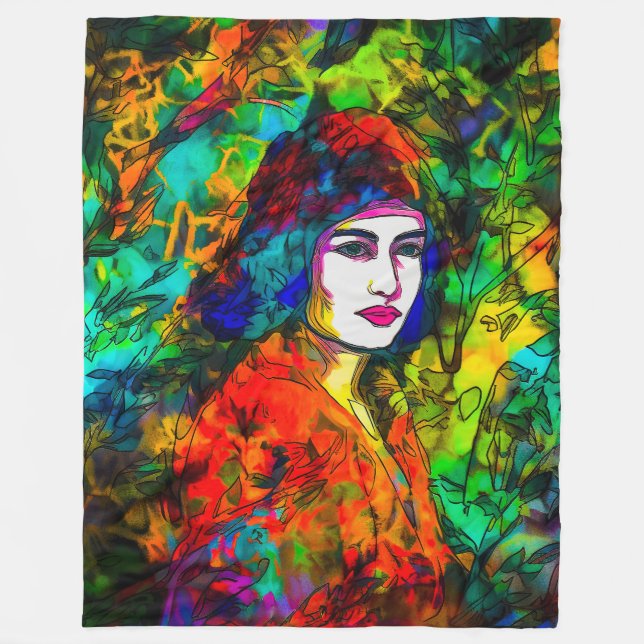 Cobertor De Velo Red Beret (Frente)