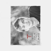 Red Caduceus Fique Calmo Eu sou enfermeira