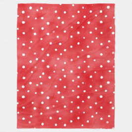 Cobertor De Velo Red Cream Plaid Stripes Birthday