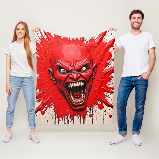Cobertor De Velo Red Demon Fury Art (In Situ)