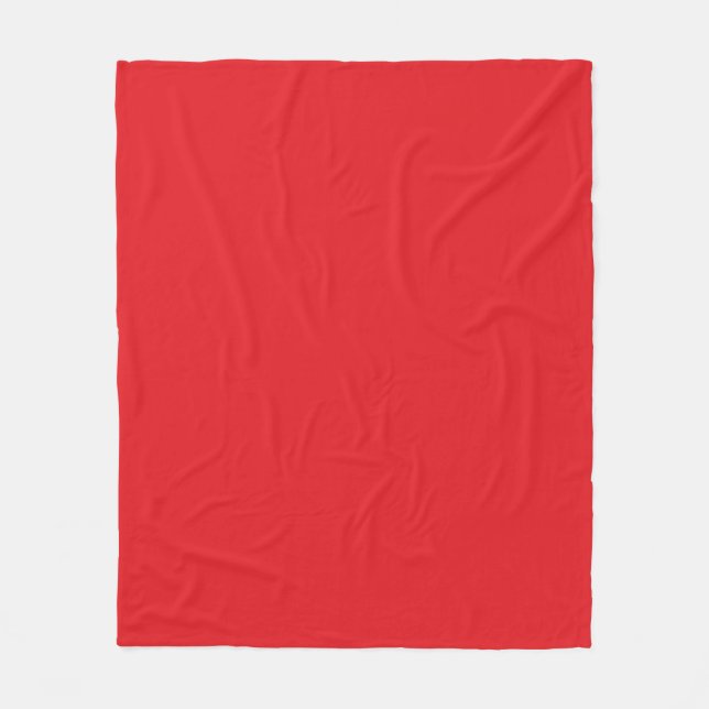 Cobertor De Velo Red Fleece Blanket (Frente)