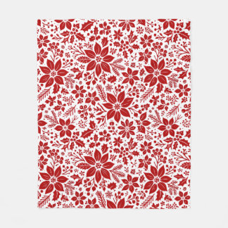 Cobertor De Velo Red Floral