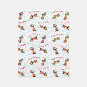 Cobertor De Velo Red Hlidays Felizes