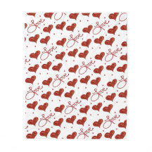 Red Love Blanket