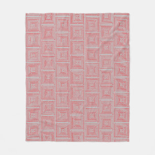 Cobertor De Velo Red Maze