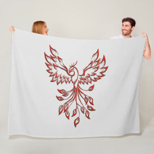 Cobertor De Velo Red Phoenix Assume Silver