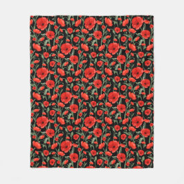 Cobertor De Velo Red Poppy