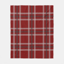 Red Tartan Checkered Traditional Scottish Xadrez
