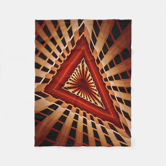Cobertor De Velo Rede Moderna de Fantasia 3D com Design Gráfico Fra (Frente)