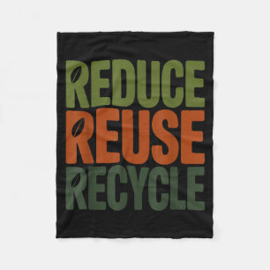 Cobertor De Velo Reduza reutilize recicle eco-friendly dia da terra